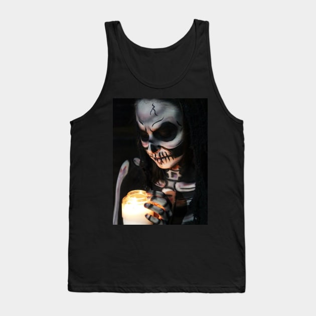 Bella Morte Candle Tank Top by gracegallows